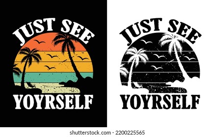 Diseño de camiseta de citado de verano