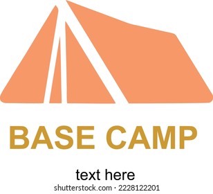 Just a small basecamp sign or icon