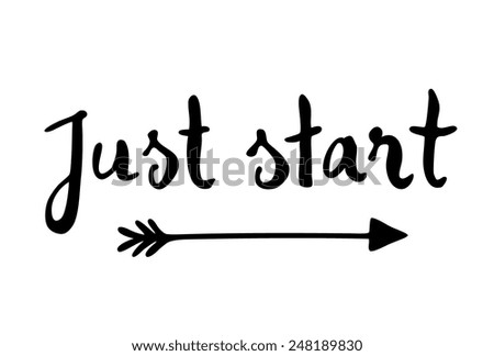 Similar – Image, Stock Photo Just do it! Make