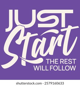 Just Start - Ready to Use Graphic Design Illustration