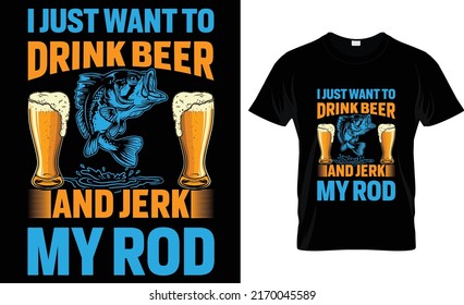 solo quiero beber cerveza y maquillar mi diseño de camisetas