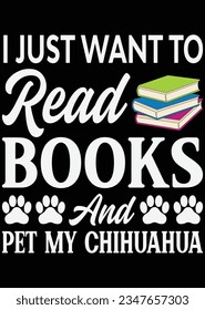 
I Just Want To Read Books eps cut file for cutting machine