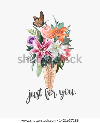 Similar – Flowers for you!