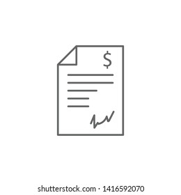 Justice act outline icon. Elements of Law illustration line icon. Signs, symbols and vectors can be used for web, logo, mobile app, UI, UX