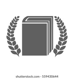 justice book isolated icon