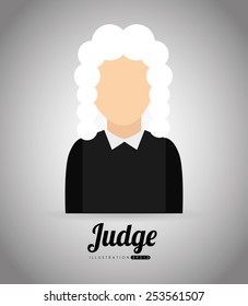 justice concepts design, vector illustration eps10 graphic 