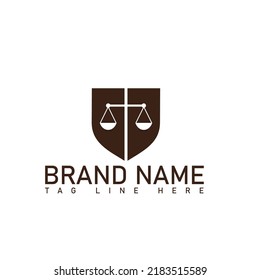 Justice, Firm, Balance, Legal, Symbol, Lady Law Concept Luxury Vintage Crest Logo, Vector Design Template.