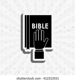 justice flat icon design 
