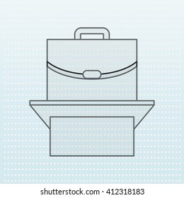 justice flat icon design 