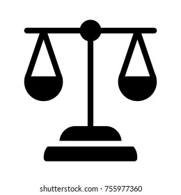  justice glyph flat