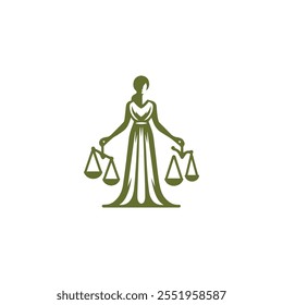 justice goddess logo for sale.