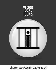 justice graphic design , vector illustration