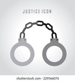 justice graphic design , vector illustration