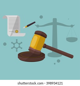Justice hammer design