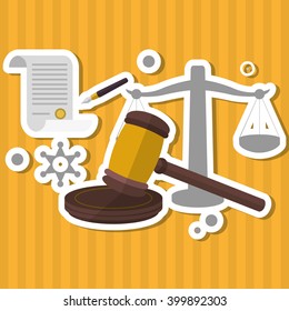 Justice hammer design