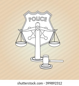 Justice hammer design