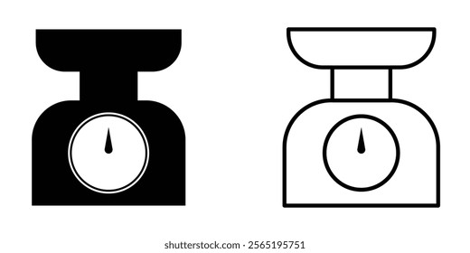Justice icon. balance scale icon set.