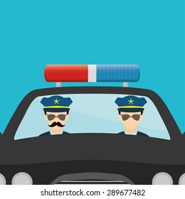 justice icon design over blue background, vector illustration