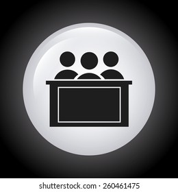 justice icon design, vector illustration eps10 graphic 