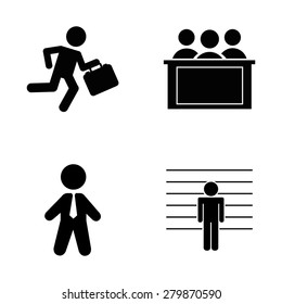 justice icon design, vector illustration eps10 graphic 