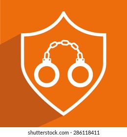 justice icon design, vector illustration eps10 graphic 