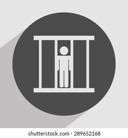 justice icon design, vector illustration eps10 graphic 