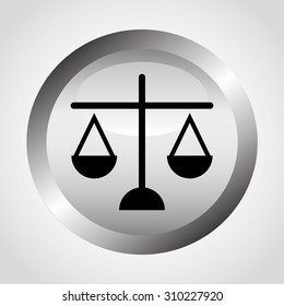 Justice Graphic Design Vector Illustration Stock Vector (Royalty Free ...