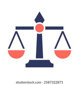 Justice Icon Element For Design