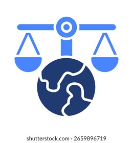 Justice Icon Element For Design