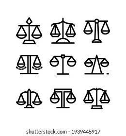 Justice icon or logo isolated sign symbol vector illustration - Collection of high quality black style vector icons
