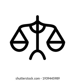 Justice icon or logo isolated sign symbol vector illustration - high quality black style vector icons

