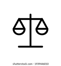 Justice icon or logo isolated sign symbol vector illustration - high quality black style vector icons
