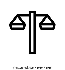 Justice icon or logo isolated sign symbol vector illustration - high quality black style vector icons
