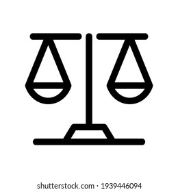 Justice icon or logo isolated sign symbol vector illustration - high quality black style vector icons
