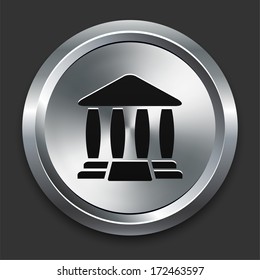 Justice Icon on Metallic Button Collection