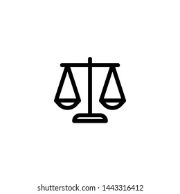 justice icon sign signifier vector