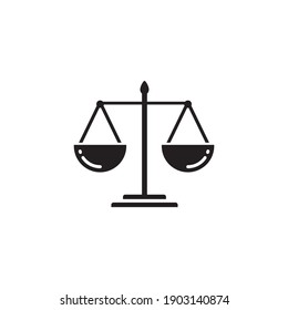 justice icon symbol sign vector