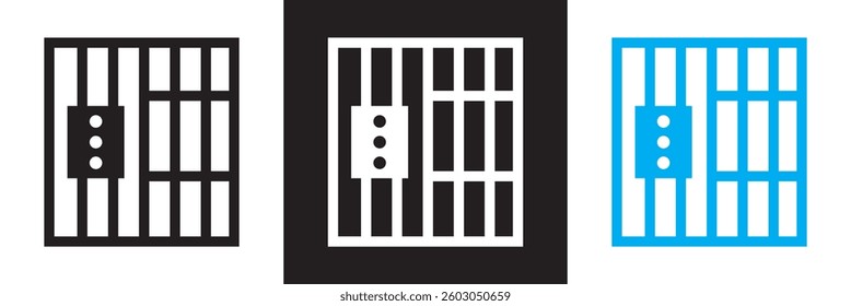Justice icon .  Vector illustration. isolated on white and black background. EPS 10