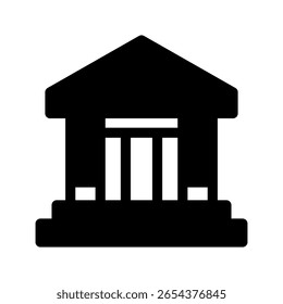 Justice Icon Vector Symbol Design Illustration