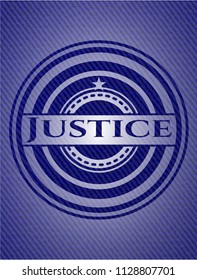 Justice with jean texture