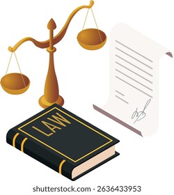 justice law elements material variety