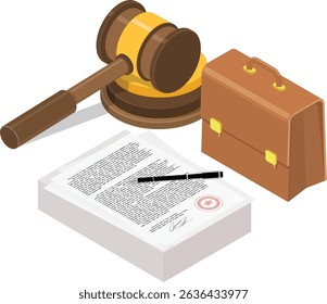 justice law elements material variety
