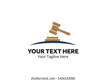 Justice and law logo, creative simple logo for lawyer identity and business