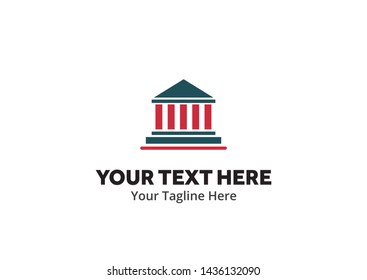 Justice and law logo, creative simple logo for lawyer identity and business