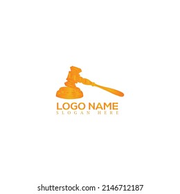 justice law Logo Template vector illsutration design