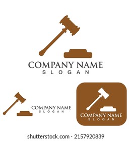 justice law Logo Template vector illsutration design