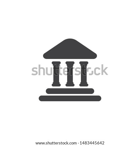 justice law Logo Template vector illsutration design