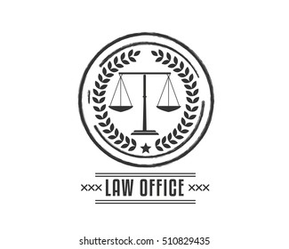 justice law office icon vector