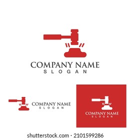 Justice lawyer logo and symbols template icons 