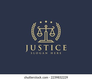 
Justice Lawyer logo vector templates 